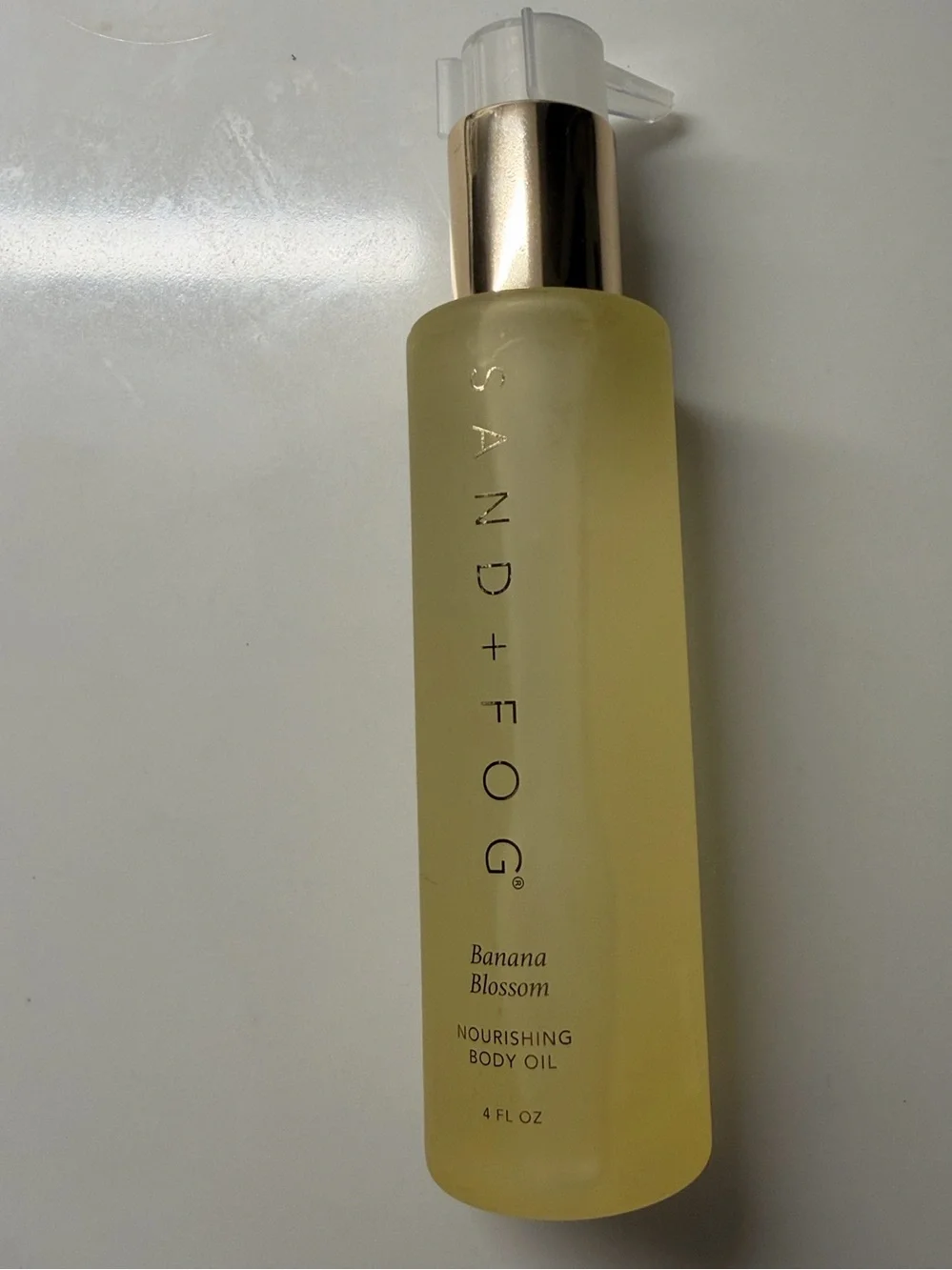 SAND+FOG Nourishing Banana Blossom scented Body Oil NWOT